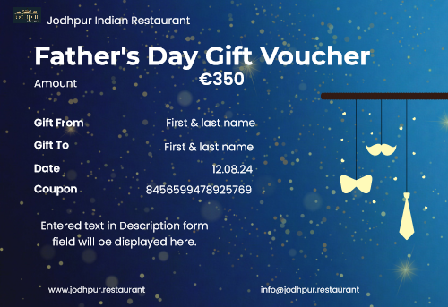 Father’s Day Gift Voucher